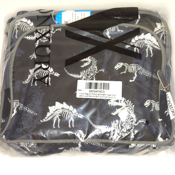 VONXURY Dinosaur Insulated Lunch Bag *Sealed* - Picture 1 of 5